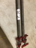 Set of two, 4 foot pipe clamps