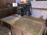 Radial arm saw