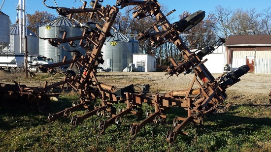 H&S 12 ROW S-TINE CULTIVATOR  3 PT.