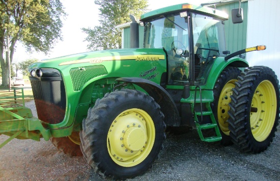2003 JD 8220 MFWD TRACTOR