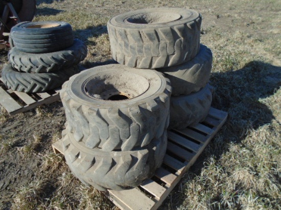 5 USED 12-16.5 TIRES