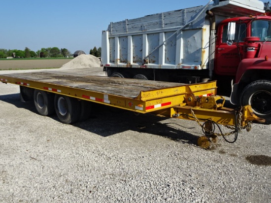 1972 HYSTER T/Z DUALLY 18 TON TAG TRAILER
