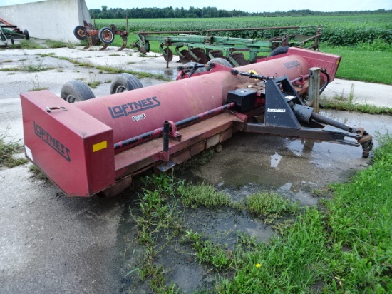 LOFTNESS 8 ROW PULL TYPE STALK CHOPPER