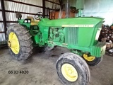 1966 JD 4020 DSL. TRACTOR