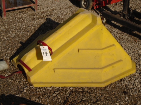 POLY 8 INCH AUGER HOPPER
