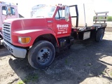 1997 FORD F-800 S/A  STAKE TRUCK