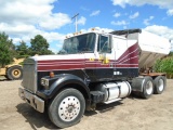 1987 VOLVO WHITE SEMI TRACTOR