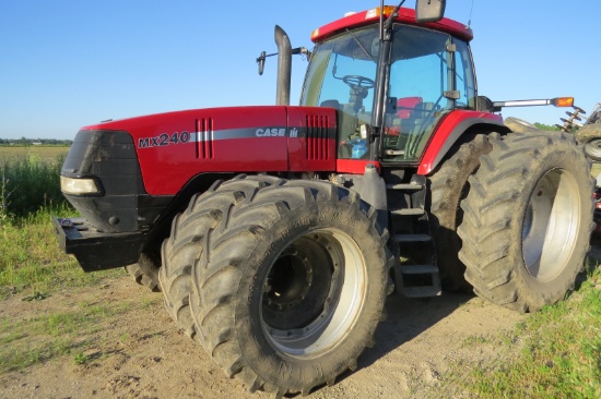 2000 CASE/IH MX 240 MFWD TRACTOR