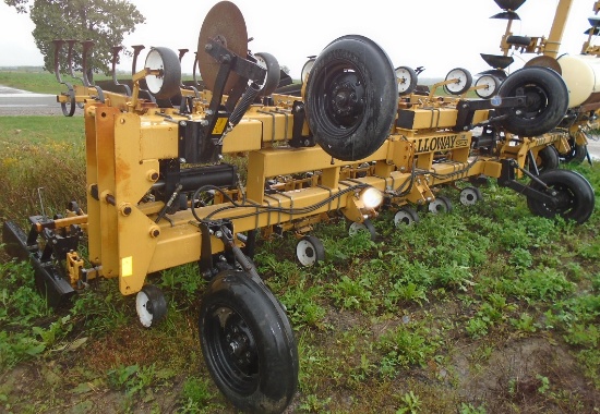 ALLOWAY RAU 12 ROW 2130 FLAT FOLD S-TINE CULTIVATOR