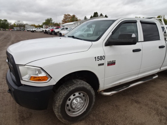 UNIT # 1580 2012 RAM 2500 CREW CAB 4X4