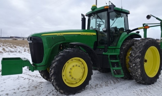 2005 JD 8420 MFWD TRACTOR