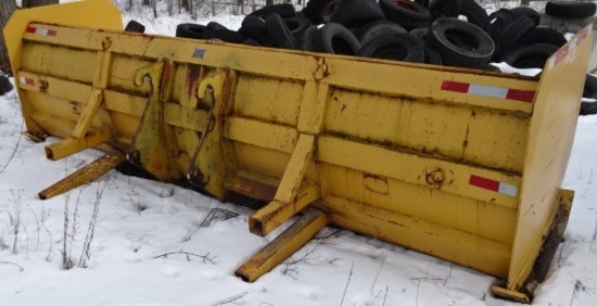 14’ SNOWBOX  FITS CAT IT & SLIDE ON LOADER BUCKET