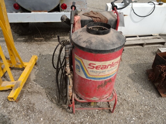 SEARLES 220V. HOT WATER/STEAM 220V. PRESSURE WASHER