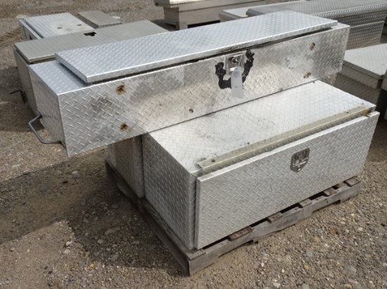 3PCS. ALUM SIDE MOUNT TOOLBOXES