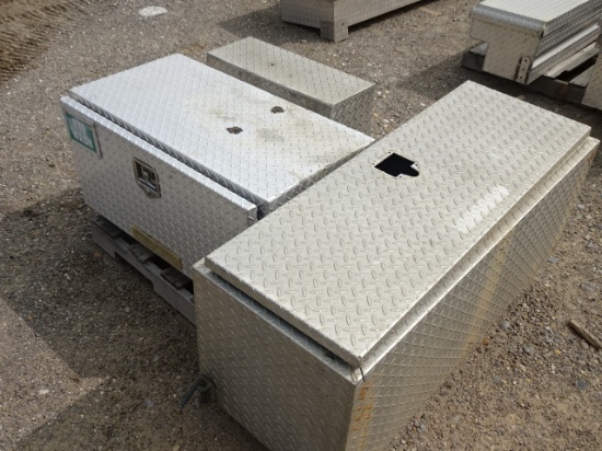 3PCS. ALUM SIDE MOUNT TOOLBOXES