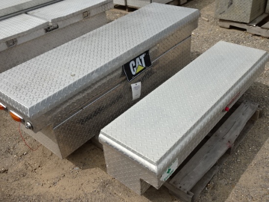 2 PCS. ALUM. WEATHERGUARD BOXES