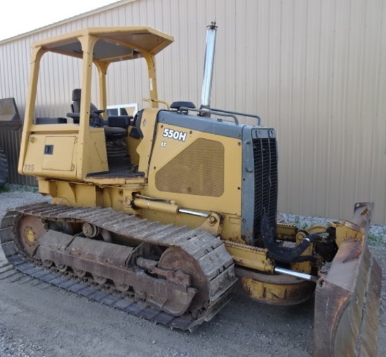 2001 JD 550H LT DOZER,