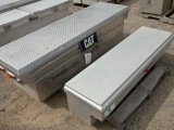 2 PCS. ALUM. WEATHERGUARD BOXES