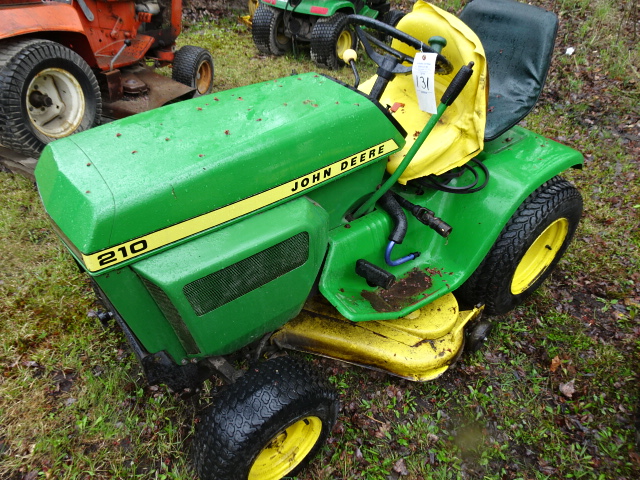 JD 210 GARDEN TRACTOR Proxibid