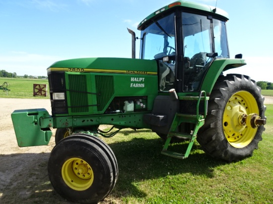 93 JD 7800 2WD TRACTOR