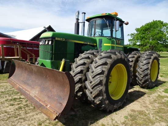 93 JD 8650 4X4 ARTICULATE TRACTOR