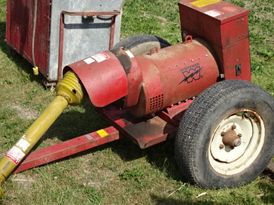 WINPOWER 80/50 PTO GENERATOR ON CART  1000 PTO