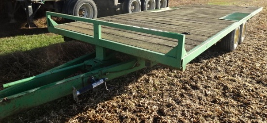 8 ½’X22 ½’ T/A FARM IMPLEMENT TRAILER  PIN HITCH