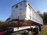 2000 MAC 34’ QUAD AXLE ALUMINUM DUMP TRAILER