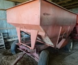 MCCURDY 165 BU. GRAVITY WAGON W/ 1O TON GEAR