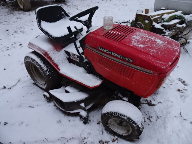 Ranch king riding online mower