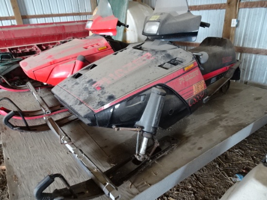 1988 YAMAHA PHAZER SNOWMOBILE  7.4K MILES  SN#84J002430