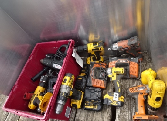 5. DEWALT POWER TOOL BOX & MISC.