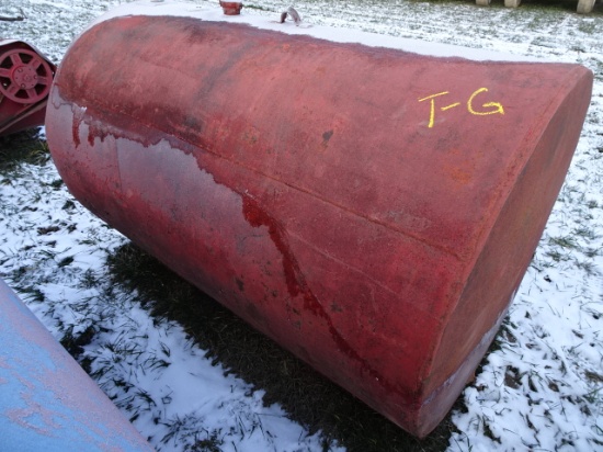 TANK-G 500 GALLON ON SKIDS W/ DENTS