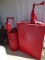 SQUARE OIL DISPENSARY BARREL WITH HAND PUMP
