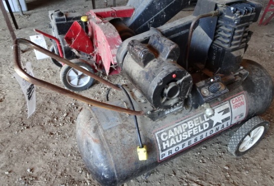 CAMPBELL CAST IRON 3 HP PORTABLE AIR COMPRESSOR