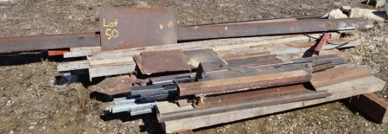 SEVERAL PCS OF I-BEAM & WELDING STOCK