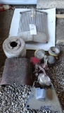 FORD TRACTOR GRILL, FARMALL LIGHTS AND PULLEY