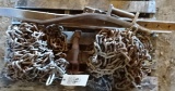PR OF 15.5X38 TIRE CHAINS