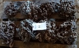 8 ASST. LOG CHAINS ALL ON