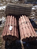 4 ROLLS OF WOODEN LATH SNOW FENCE