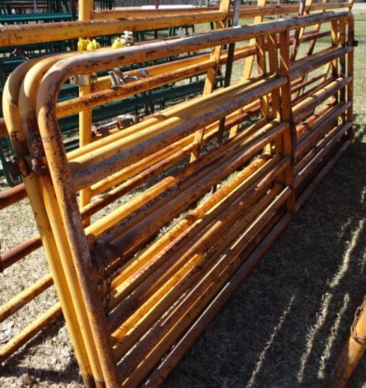 (3) SIOUX GATES, 12' 48" TALL. SOLD ALL ON ONE MONEY