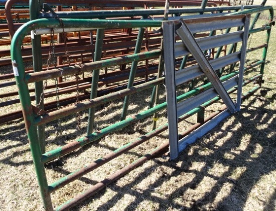 12' & 16' PIPE GATE & 5' GALVANIZED SOLD AS PKG.