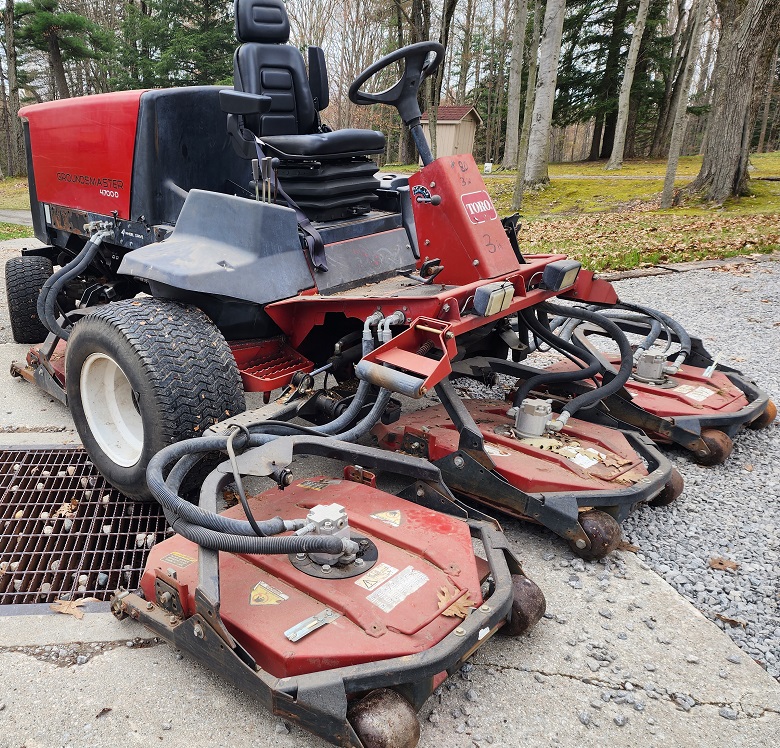 TORO 4700D 4WD. GROUNDMASTER MOWER Proxibid