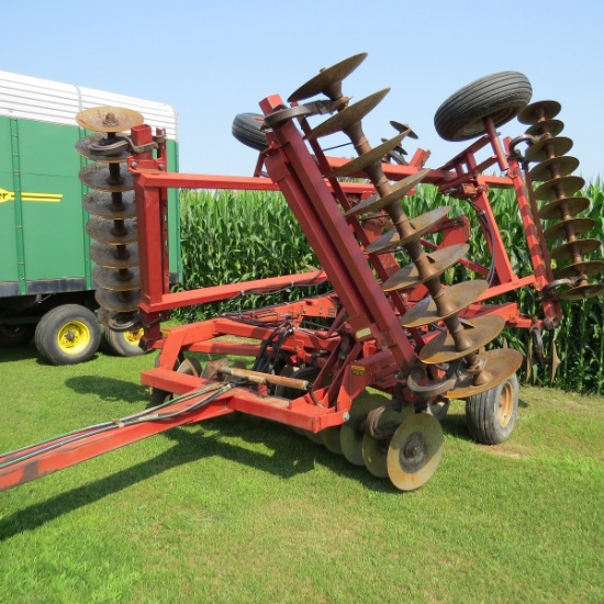 CASE/IH 496 24 ½’ WHEEL DISC, CUSHIN GANGS, 20” HD DISCS, SN#164819