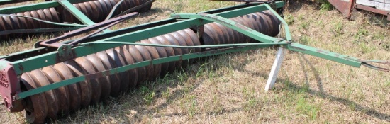 BRILLION 12’X4” AXLE CULTIPACKER, PUP WING BRACKETS