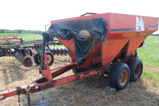 WILMAR 500 T/A DRY FERTILIZER SPREADER W/ TARP