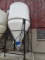 3 TON POLY FREESTANDING GRAIN BIN W/ 115V. UNLOADING AUGER