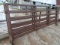 (5) 12' SHOPBUILT METAL PANEL GATES
