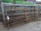 (5) ASSORTED GATES, 8'-10'
