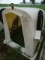 6’ POLY EZ-HUTCH CALVE HUTCH W/ BOTTLE & BUCKET HOLDER, CHAIN & COLLAR